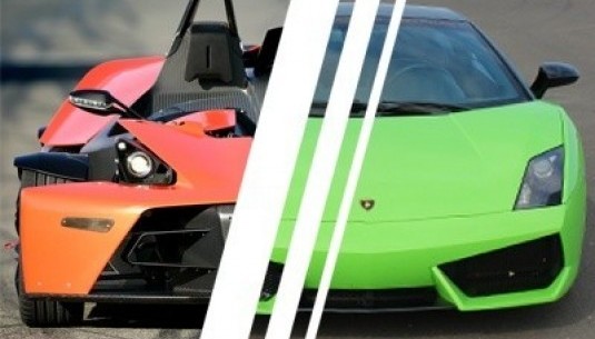 Lamborghini Gallardo kontra KTM XBOW
